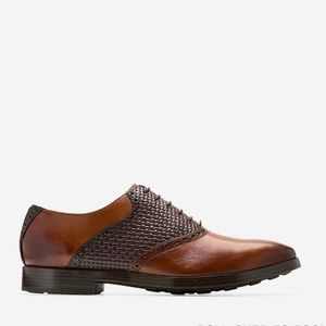 Cole Haan-Jefferson Grand Woven Saddle Oxford